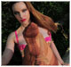 Redhead Emily Marilyn lingerie & stocking fetish