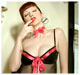I Like Boys sexy redhead stripping